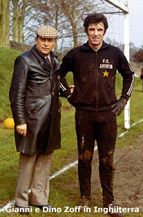 Gianni con Dino Zoff